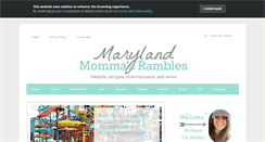 Desktop Screenshot of mommarambles.com